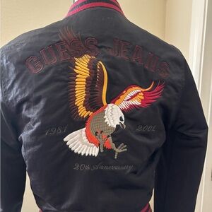 Guess Black Embroidered Jacket